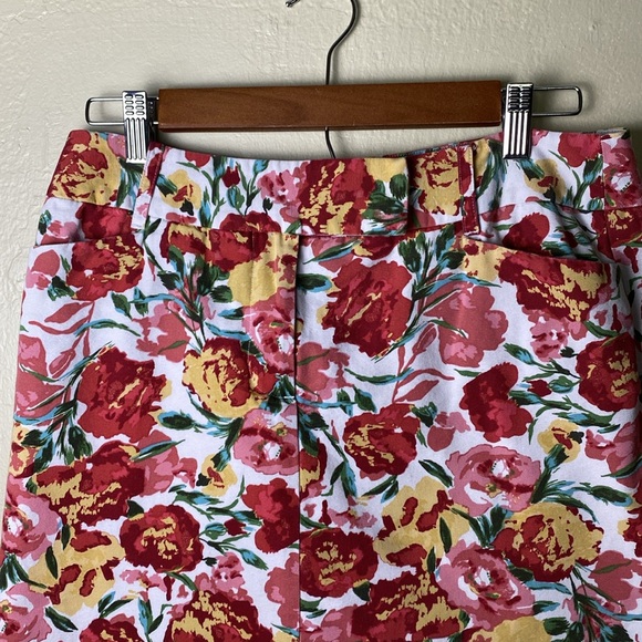 Ann Taylor LOFT Floral Mini Skirt - Picture 3 of 6